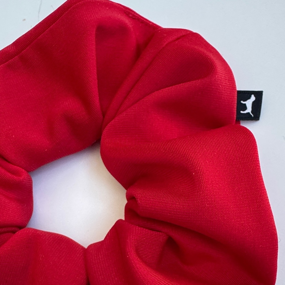Pink Red Scrunchie - Picture 2 of 2